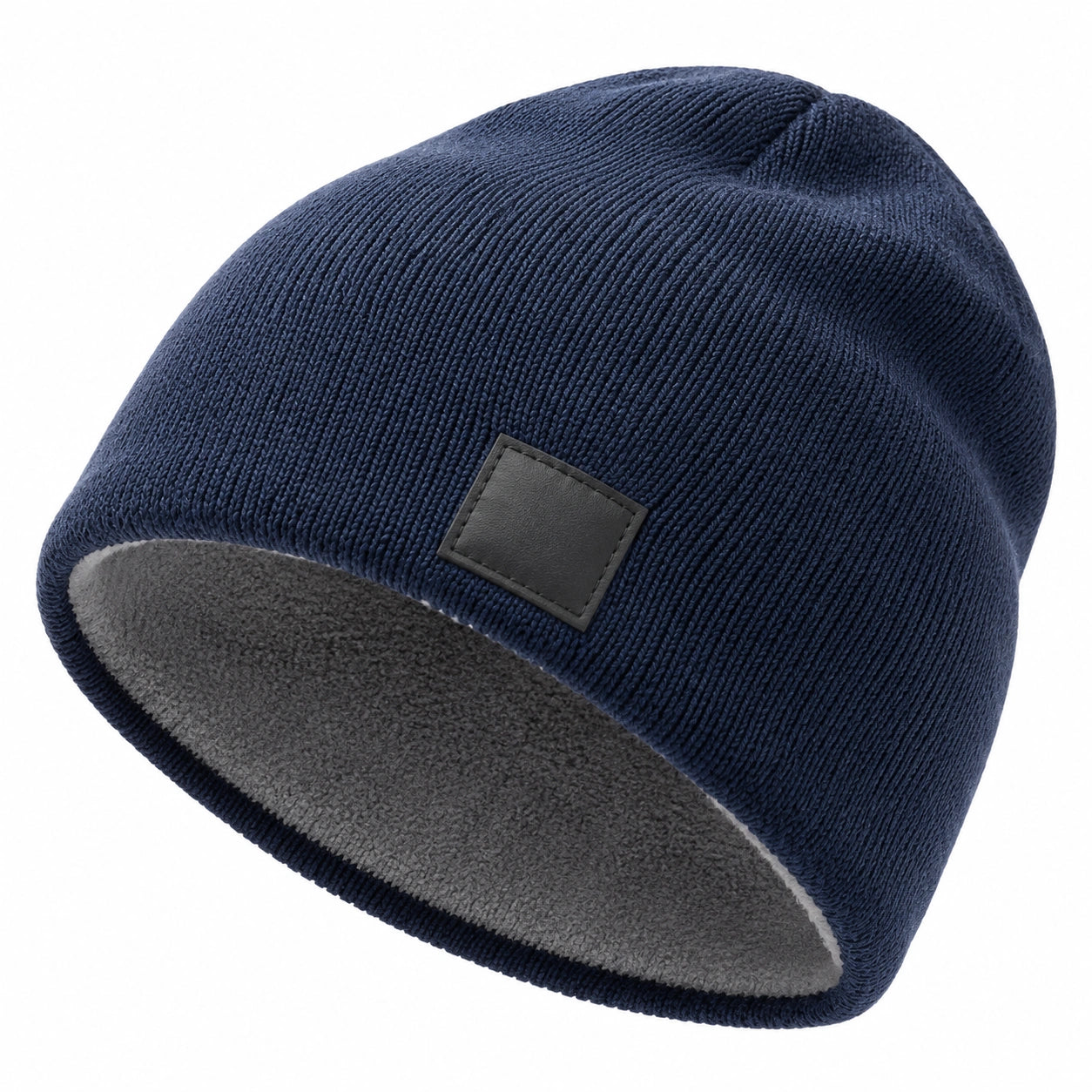 Gorro de Punto Térmico Azul Marino Unisex